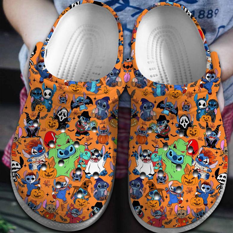 Loli And Stitch Movie Crocs Crocband Clogs Shoes