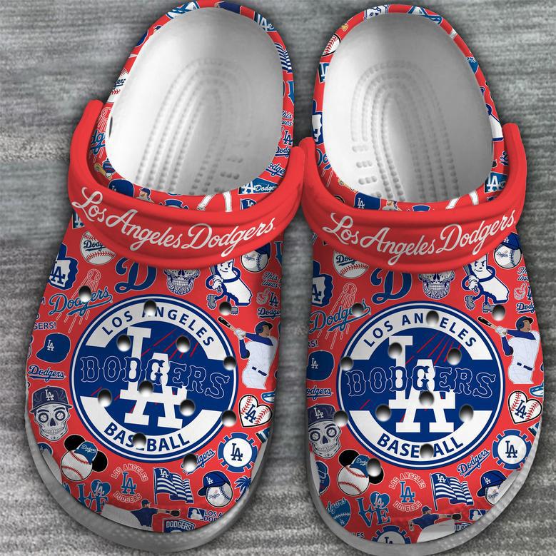 Los Angeles Dodgers Mlb Sport Crocs Crocband Clogs Shoes