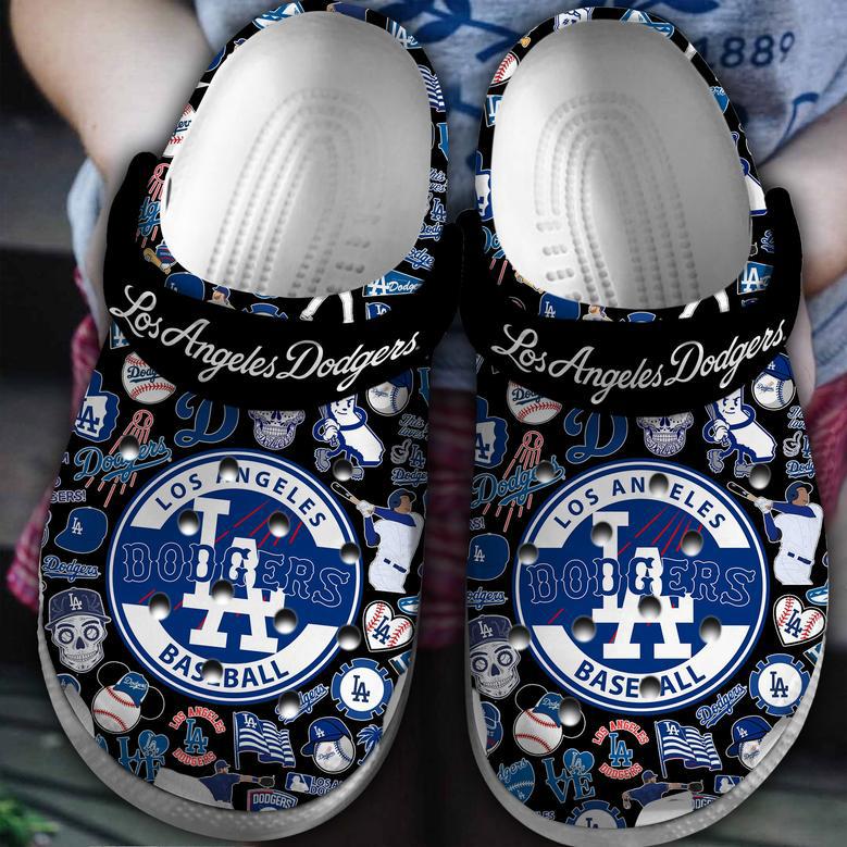 Los Angeles Dodgers Mlb Sport Crocs Crocband Clogs Shoes