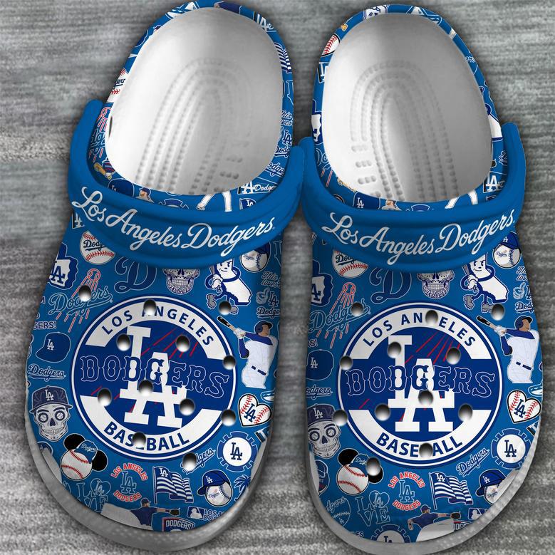 Los Angeles Dodgers Mlb Sport Crocs Crocband Clogs Shoes