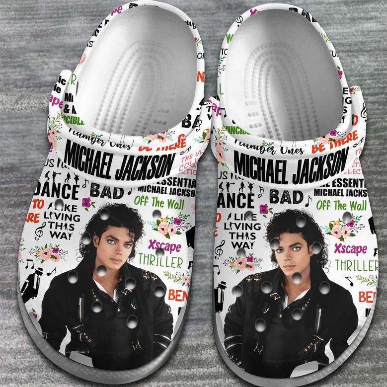 Michael Jackson Music Crocs Crocband Clogs Shoes