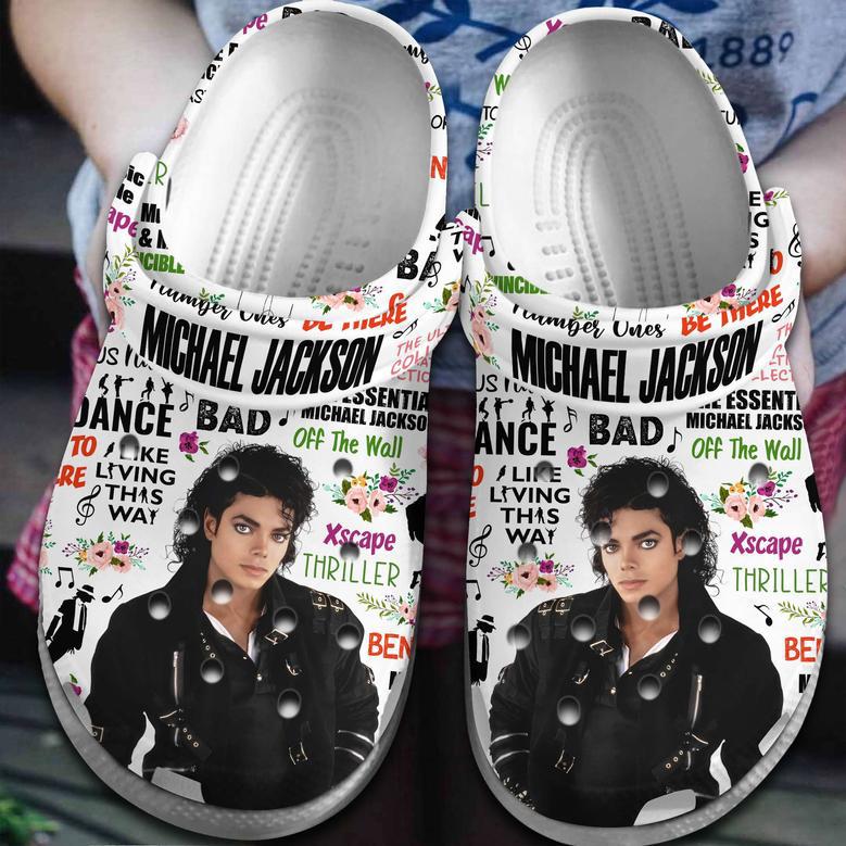 Michael Jackson Music Crocs Crocband Clogs Shoes