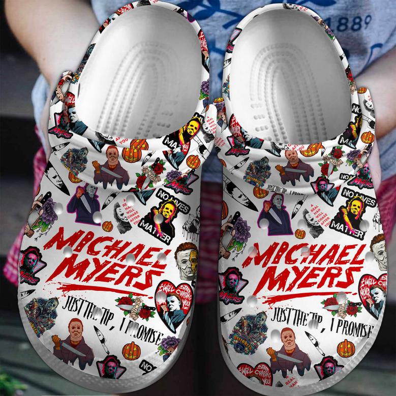 Michael Myers Movie Crocs Crocband Clogs Shoes