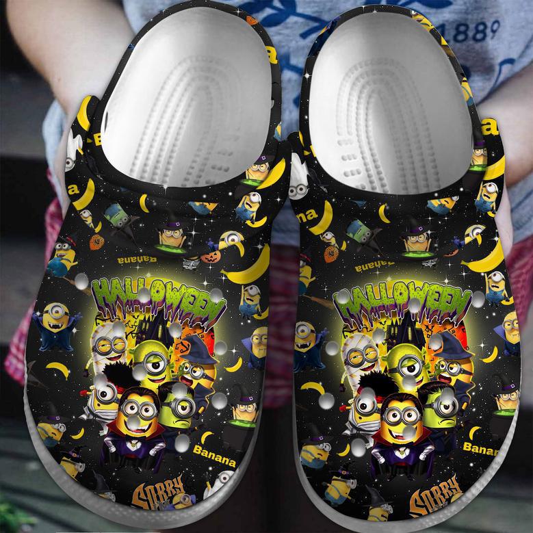 Minions Cartoon Crocs Crocband Clogs Shoes