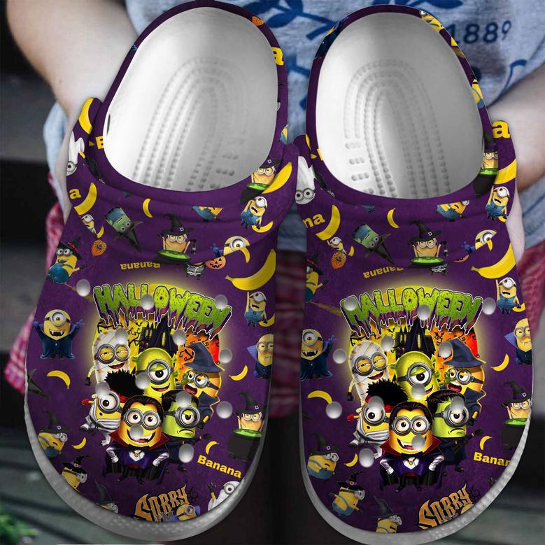 Minions Cartoon Crocs Crocband Clogs Shoes