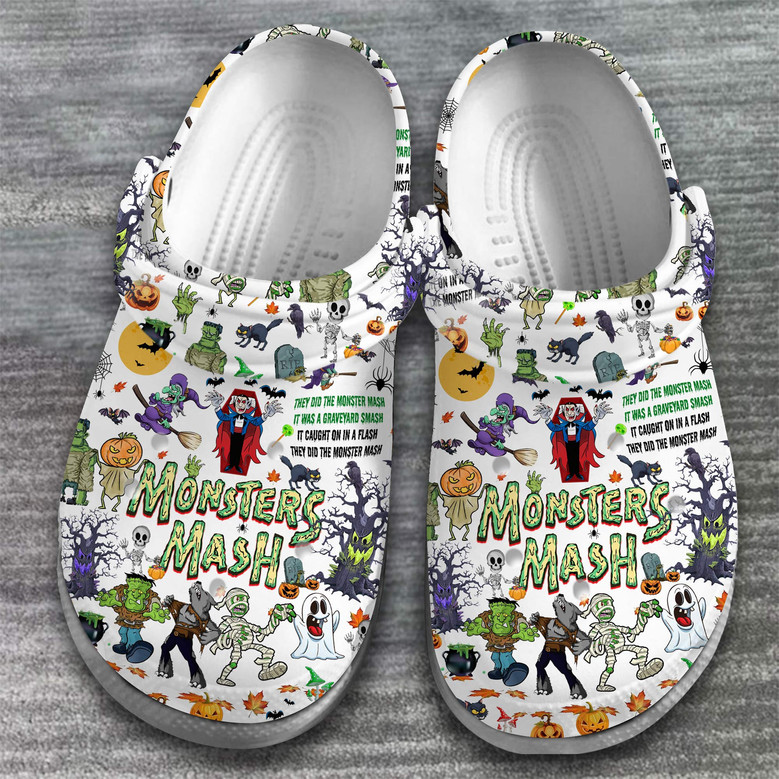 Monsters Mash Movie Crocs Crocband Clogs Shoes