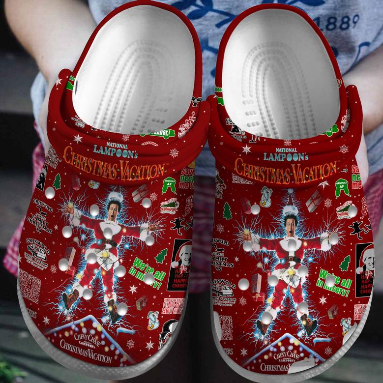 National Lampoon's Christmas Vacation Movie Crocs Crocband Clogs Shoes