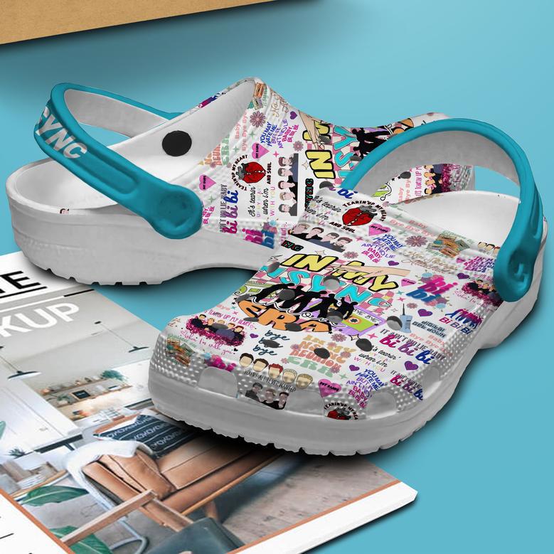 Nsync Music Crocs Crocband Clogs Shoes