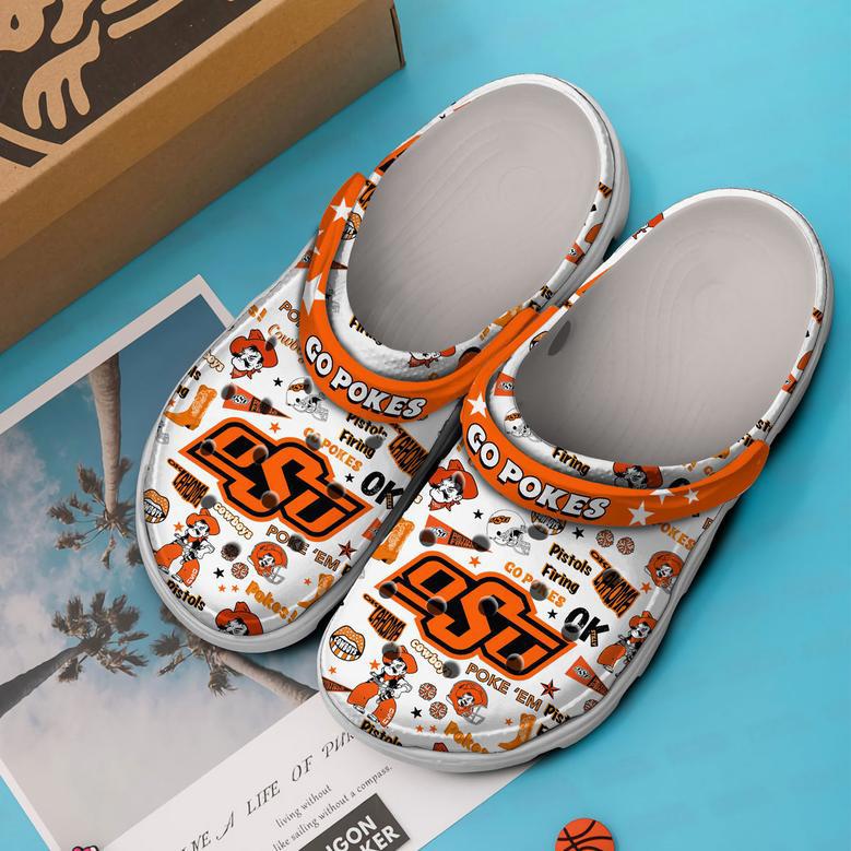 Oklahoma State Cowboys Ncaa Sport Crocs Crocband Clogs Shoes