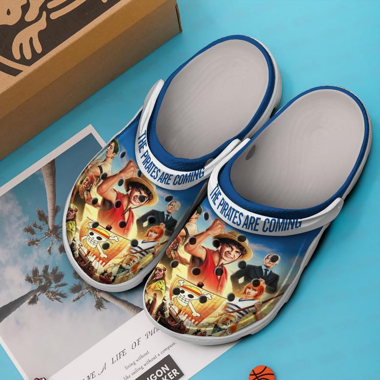 One Piece Anime Crocs Crocband Clogs Shoes