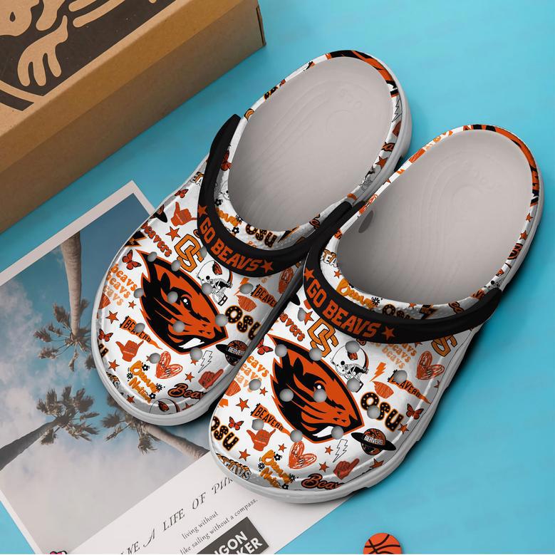 Oregon State Beavers Ncaa Sport Crocs Crocband Clogs Shoes