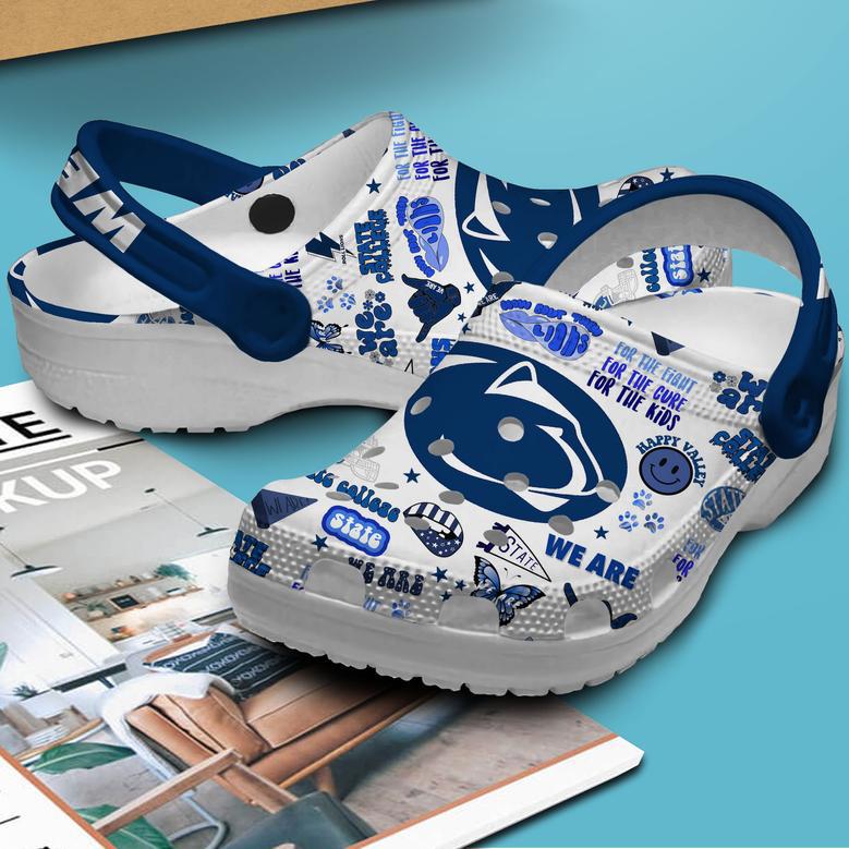 Penn State Nittany Lions Ncaa Sport Crocs Crocband Clogs Shoes