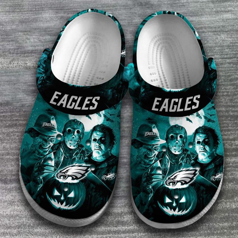 Philadelphia Eagles Nfl Sport Crocs Crocband Clogs Shoes