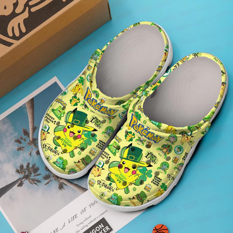 Pokemon Cartoon Crocs Crocband Clogs Shoes