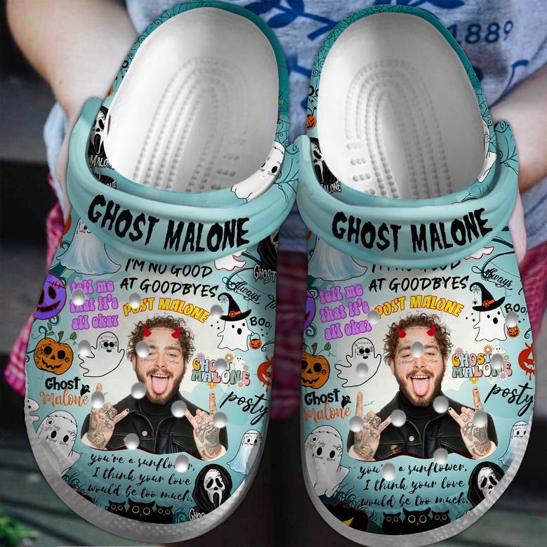 Post Malone Music Crocs Crocband Clogs Shoes