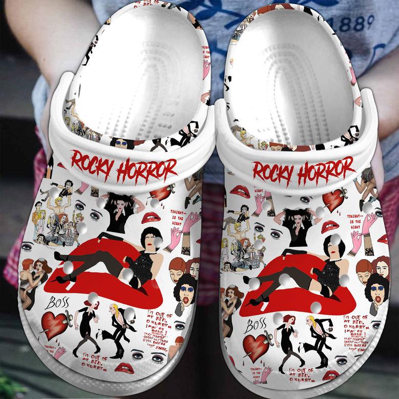 Rocky Horror Music Crocs Crocband Clogs Shoes