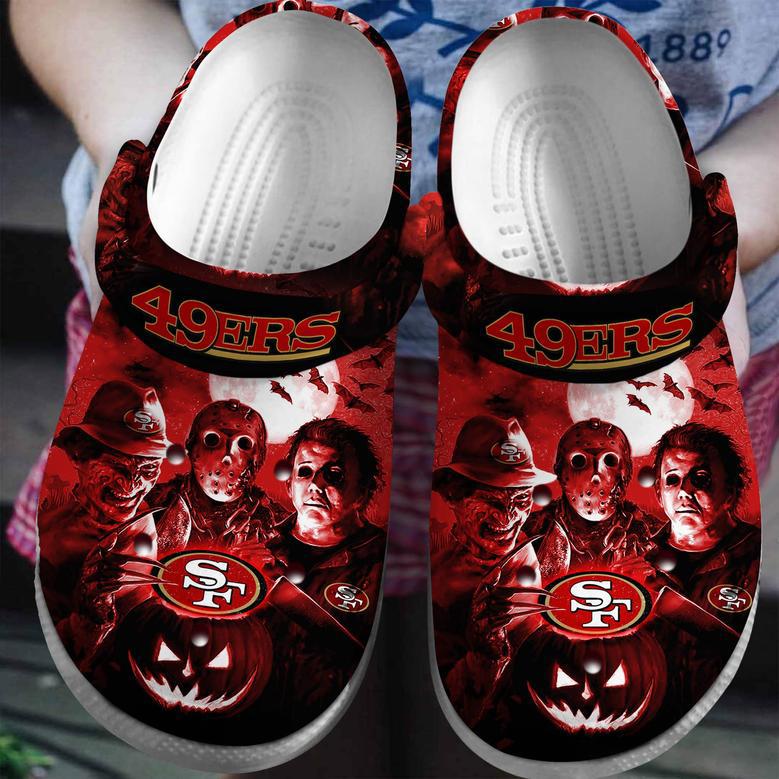 San Francisco 49Ers Nfl Sport Crocs Crocband Clogs Shoes