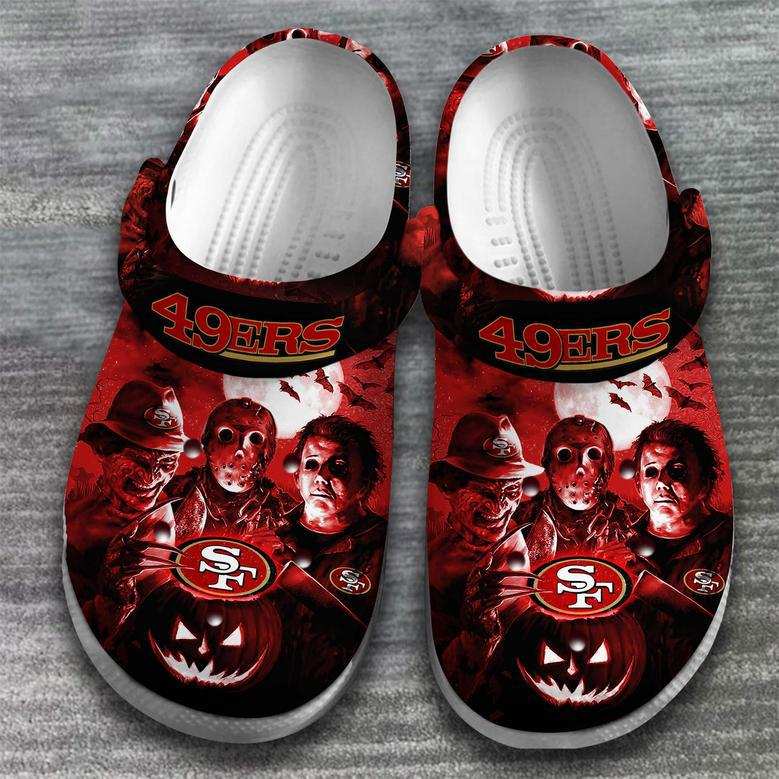 San Francisco 49Ers Nfl Sport Crocs Crocband Clogs Shoes