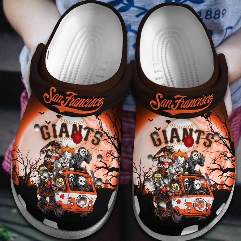 San Francisco Giants Mlb Sport Crocs Crocband Clogs Shoes