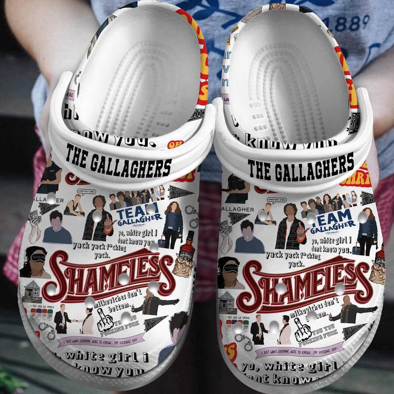 Shameless Tv Series Crocs Crocband Clogs Shoes