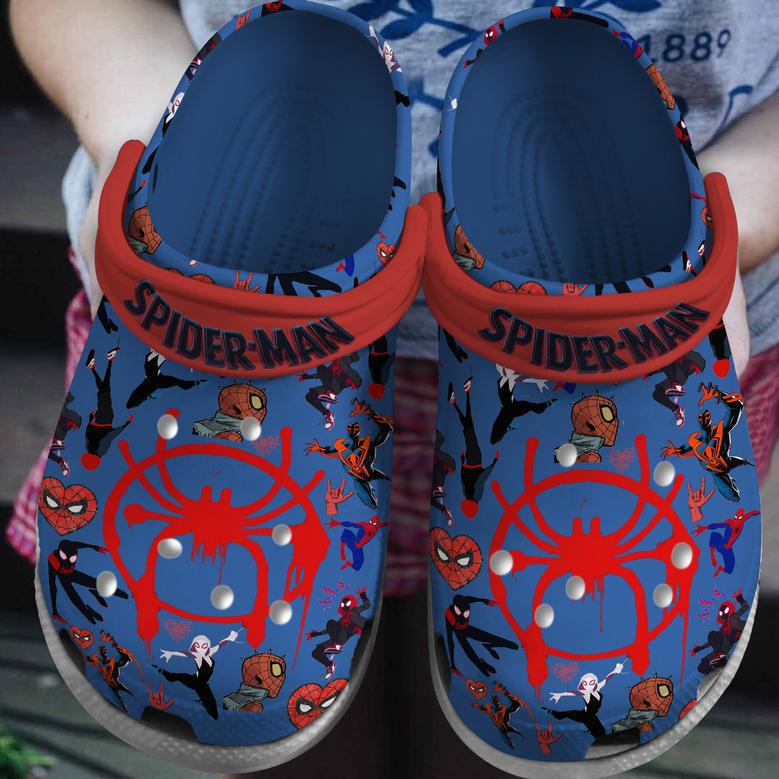 Spider Man Movie Crocs Crocband Clogs Shoes