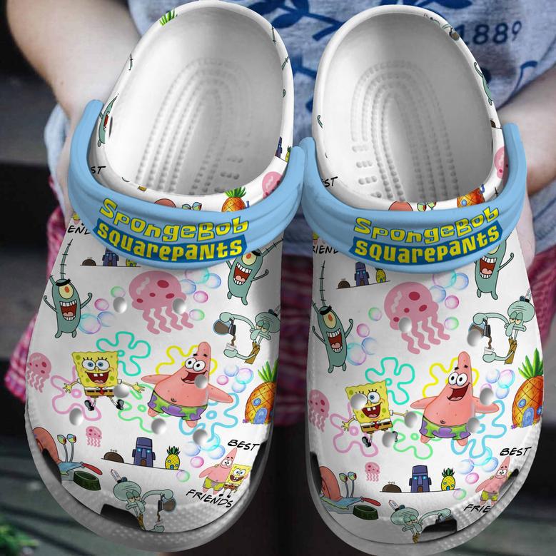 Spongebob Squarepants Movie Crocs Crocband Clogs Shoes