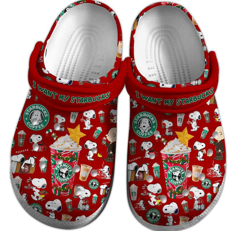 Starbucks Drink Crocs Crocband Clogs Shoes