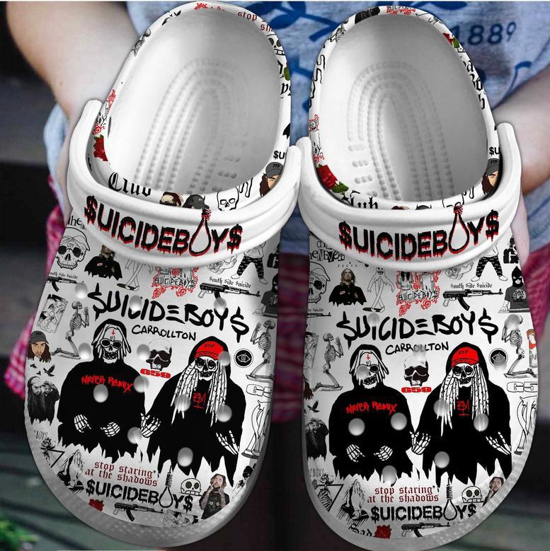 Suicideboys Music Crocs Crocband Clogs Shoes