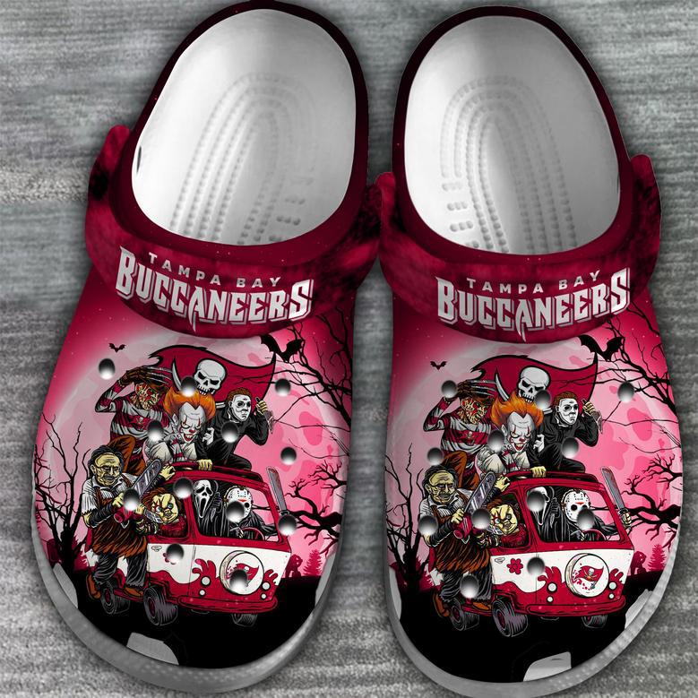 Tampa Bay Buccaneers Nfl Sport Crocs Crocband Clogs Shoes