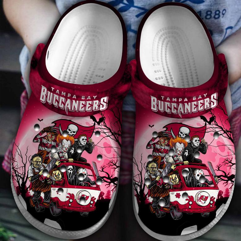 Tampa Bay Buccaneers Nfl Sport Crocs Crocband Clogs Shoes