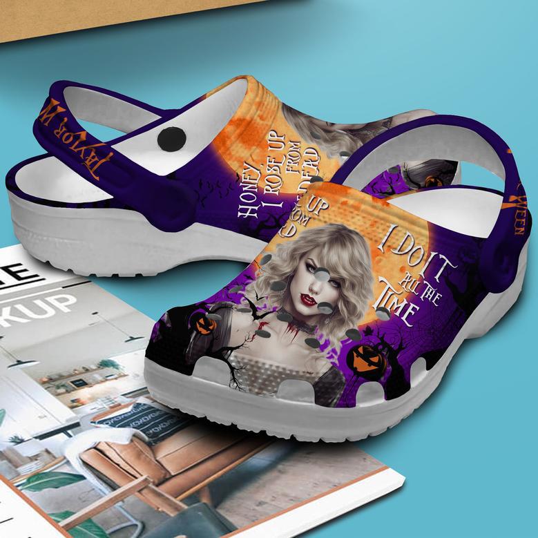 Taylor Swift Music Crocs Crocband Clogs Shoes