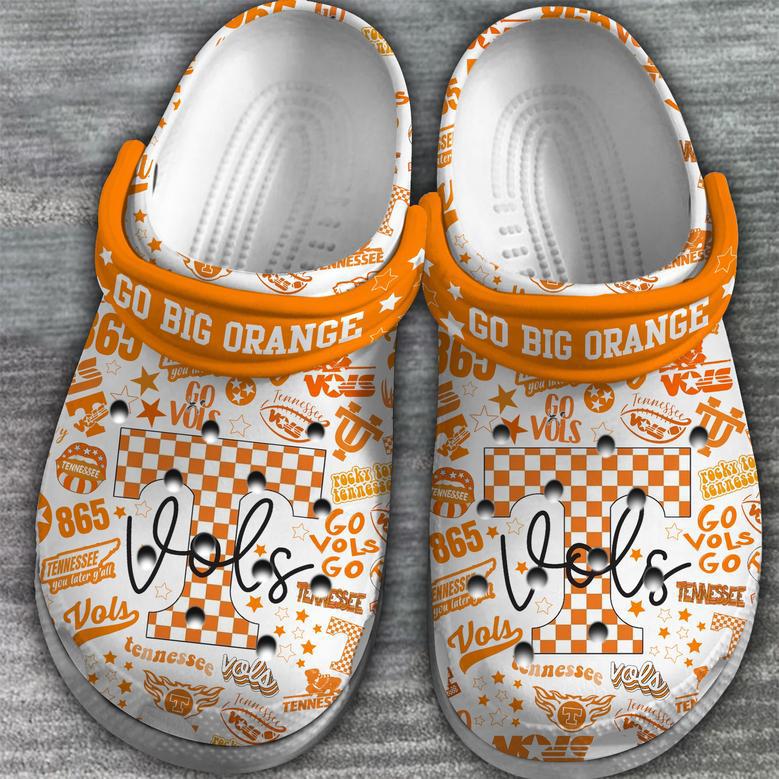 Tennessee Volunteers Ncaa Sport Crocs Crocband Clogs Shoes