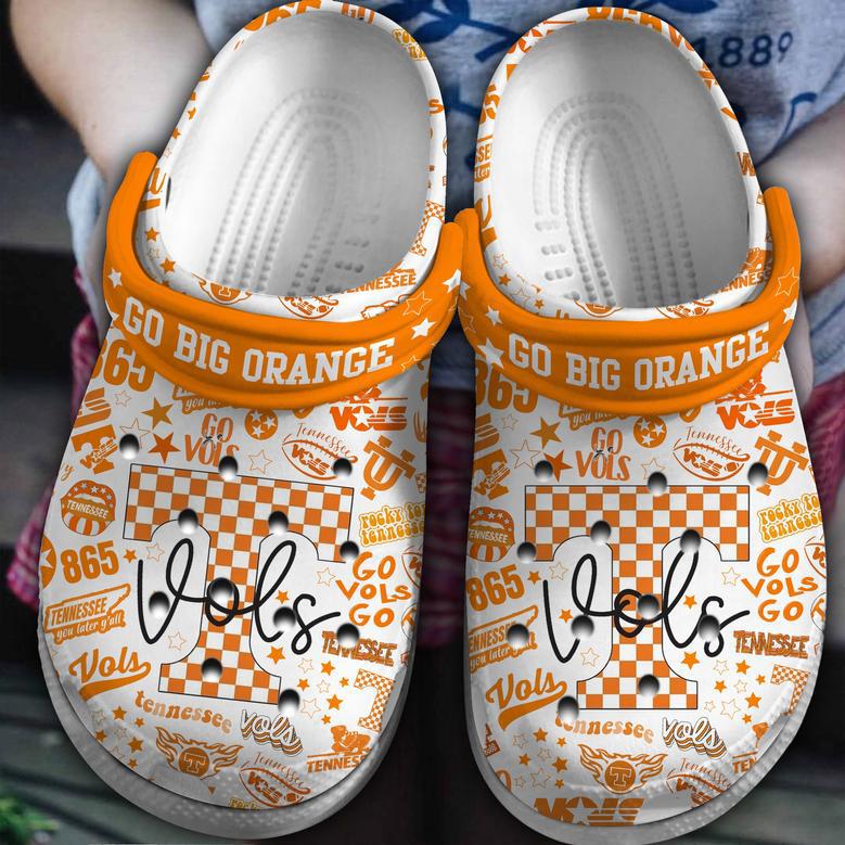 Tennessee Volunteers Ncaa Sport Crocs Crocband Clogs Shoes