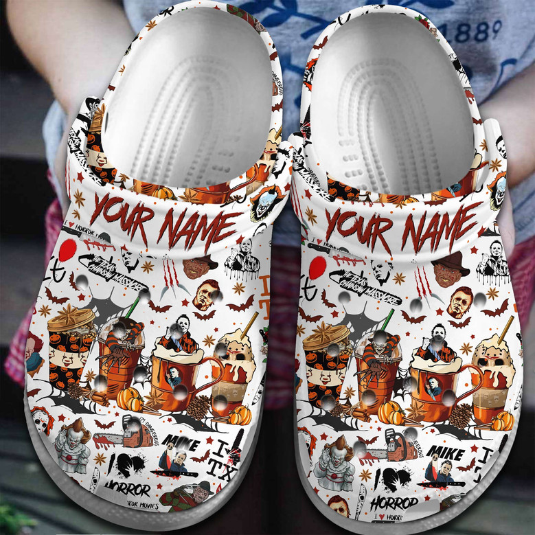 Texas Chainsaw Massacre Movie Crocs Crocband Clogs Shoes