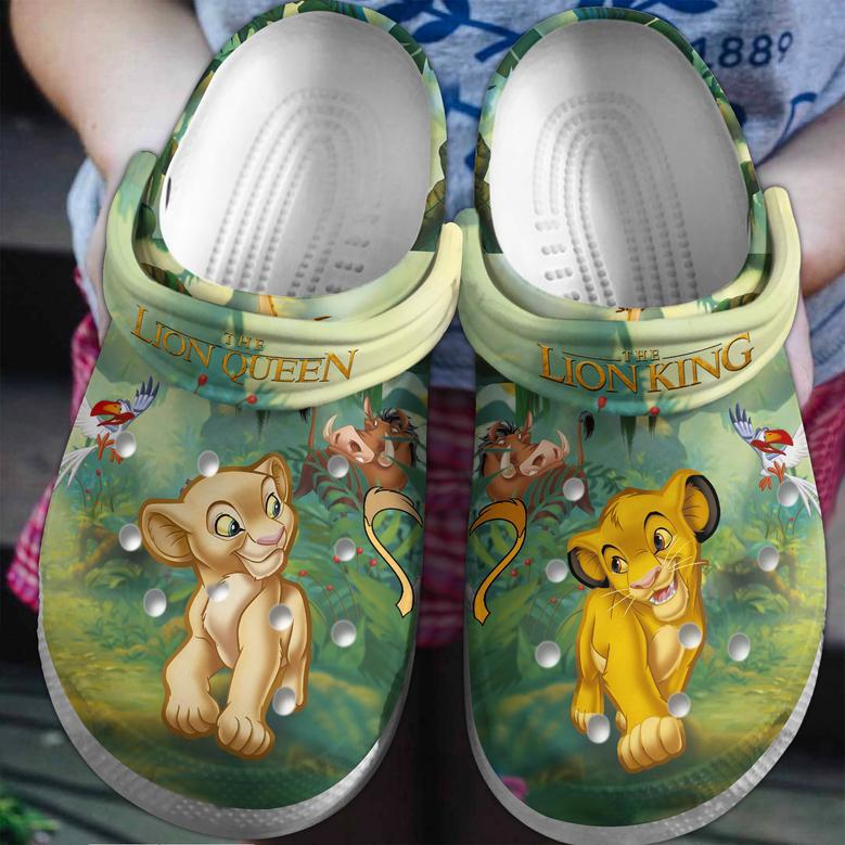 The Lion King Cartoon Movie Crocs Crocband Clogs Shoes