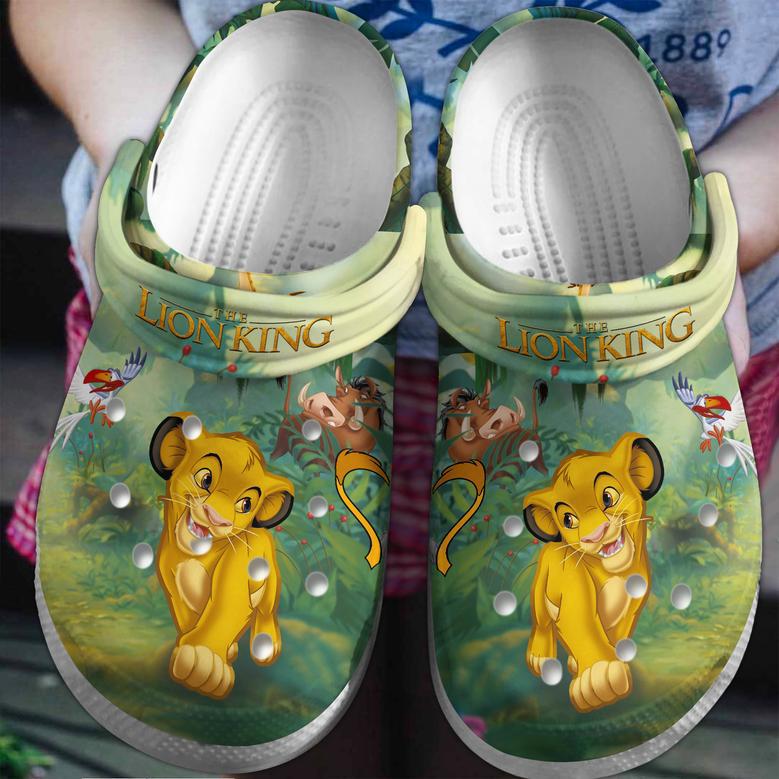 The Lion King Cartoon Movie Crocs Crocband Clogs Shoes