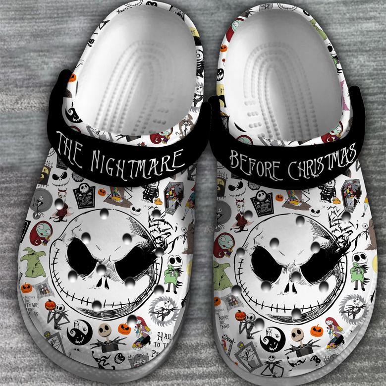 The Nightmare Before Christmas Movie Crocs Crocband Clogs Shoes