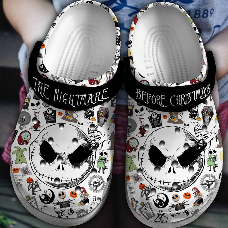 The Nightmare Before Christmas Movie Crocs Crocband Clogs Shoes