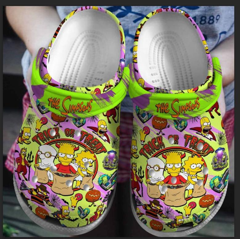 The Simpsons Movie Crocs Crocband Clogs Shoes