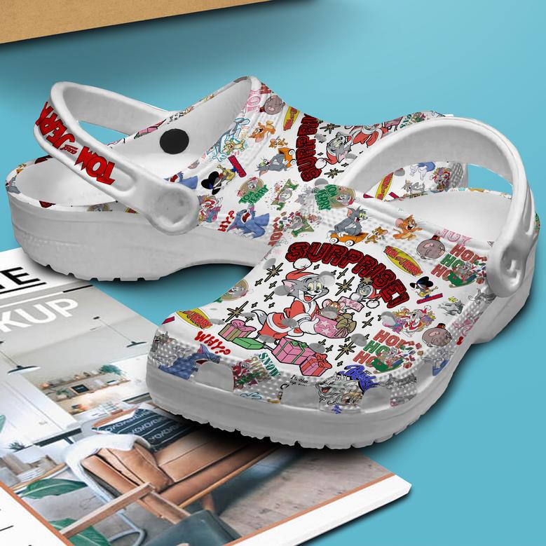 Tom And Jerry Movie Crocs Crocband Clogs Shoes