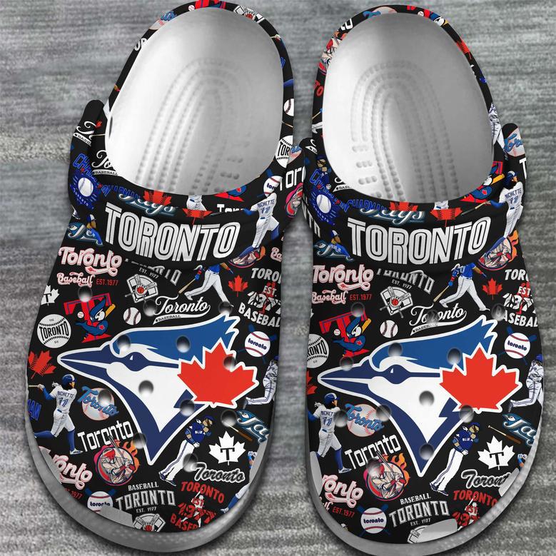 Toronto Blue Jays Mlb Sport Crocs Crocband Clogs Shoes