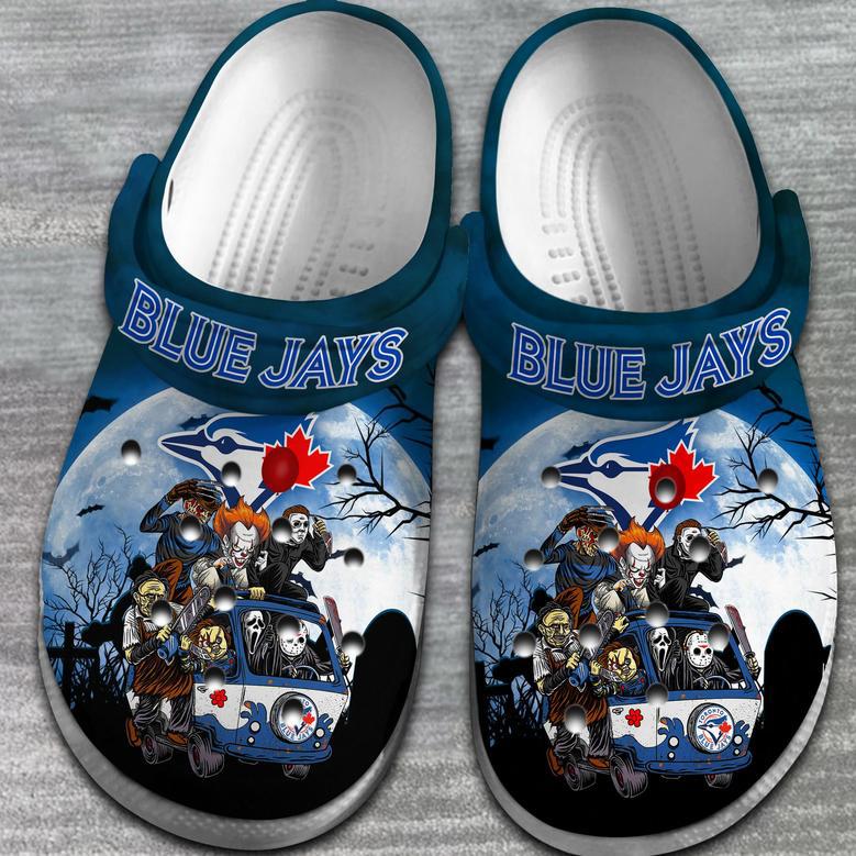 Toronto Blue Jays Mlb Sport Crocs Crocband Clogs Shoes