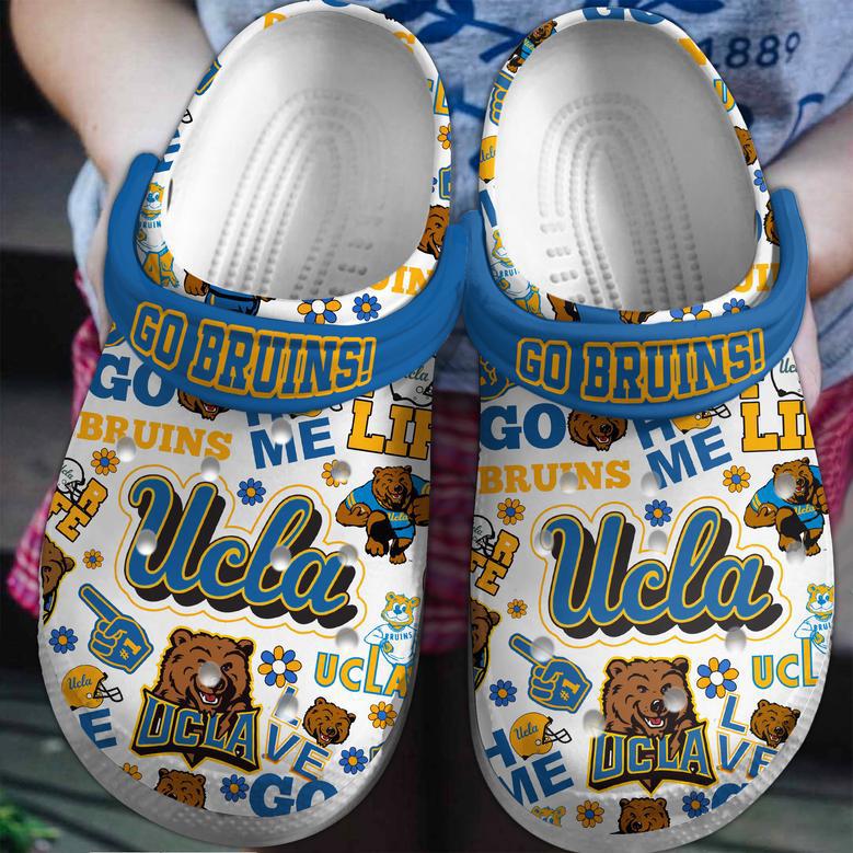 Ucla Bruins Ncaa Sport Crocs Crocband Clogs Shoes