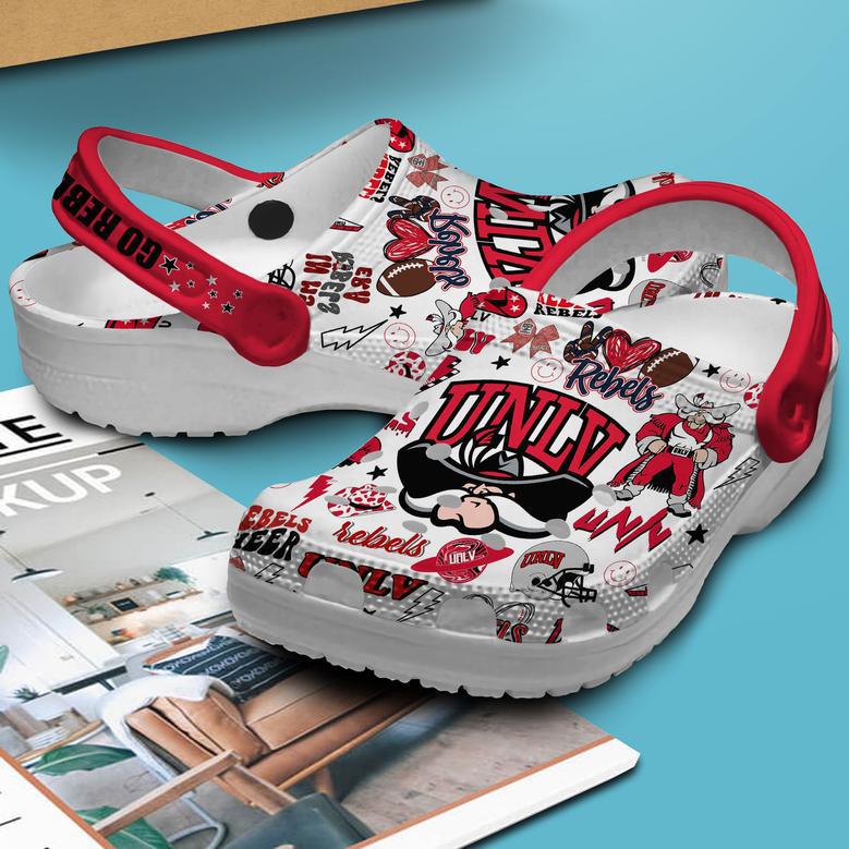 Unlv Rebels Ncaa Sport Crocs Crocband Clogs Shoes