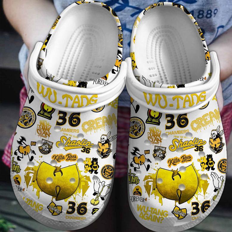 Wu Tang Clan Music Crocs Crocband Clogs Shoes