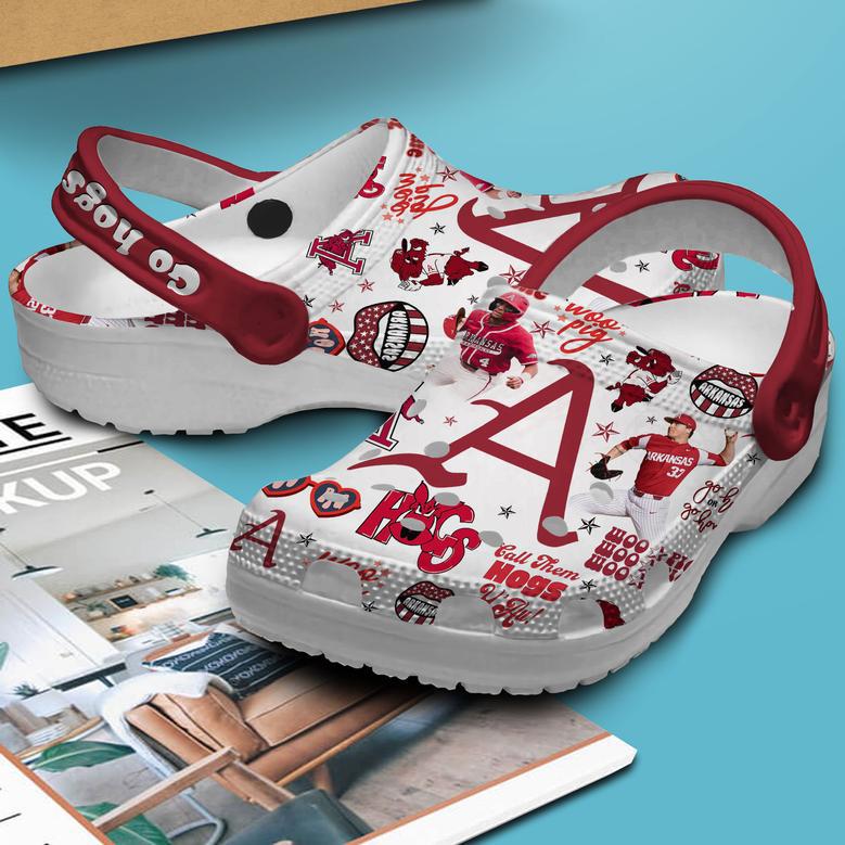 Arkansas Razorbacks Ncaa Sport Crocs Crocband Clogs Shoes