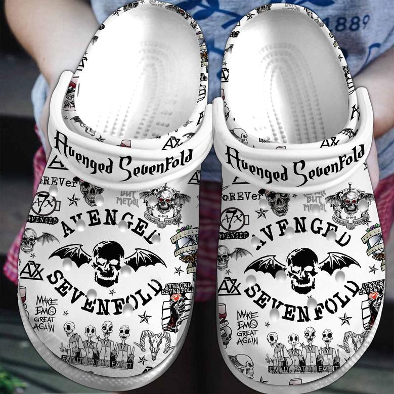 Avenged Sevenfold Music Crocs Crocband Clogs Shoes