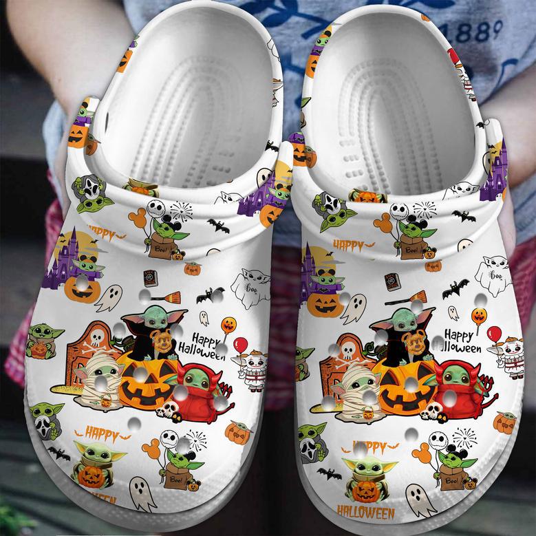 Baby Yoda Movie Crocs Crocband Clogs Shoes