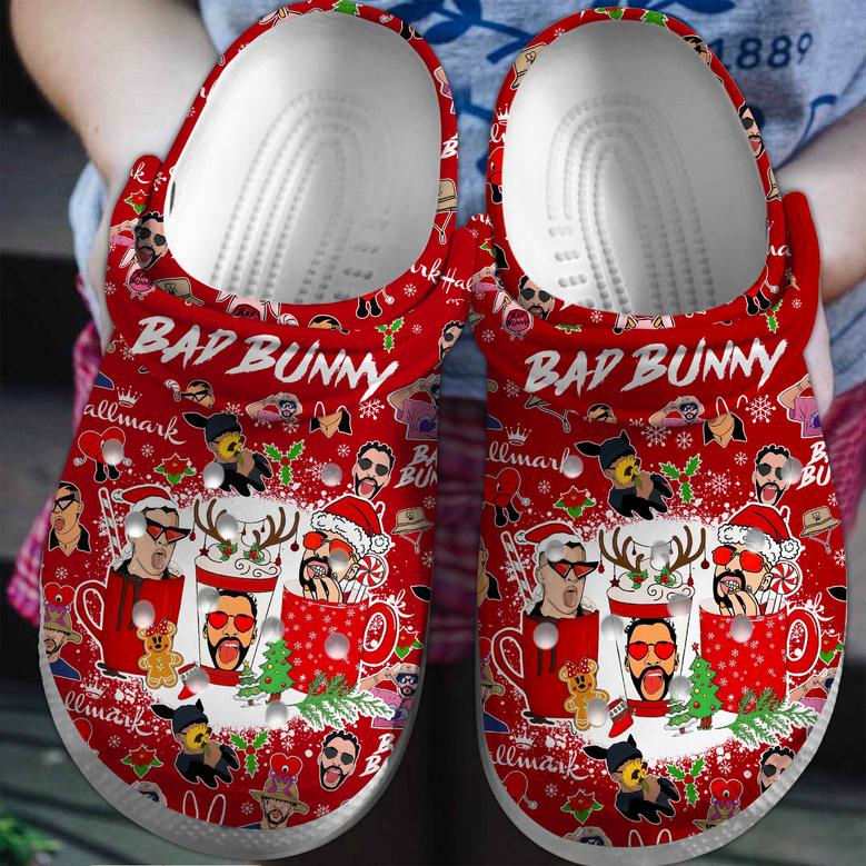 Bad Bunny Music Crocs Crocband Clogs Shoes 1