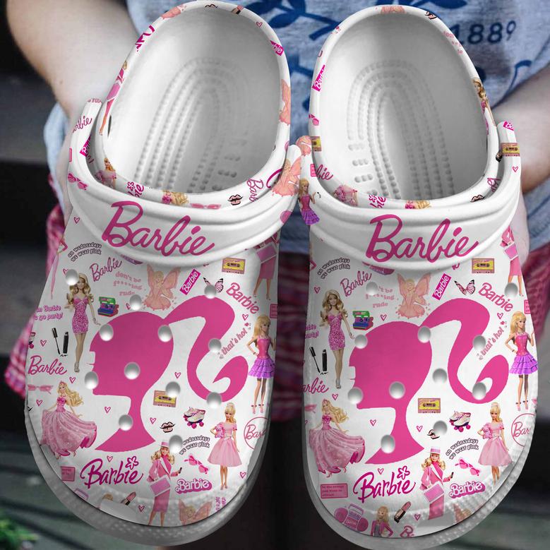 Barbie Cartoon Toy Crocs Crocband Clogs Shoes
